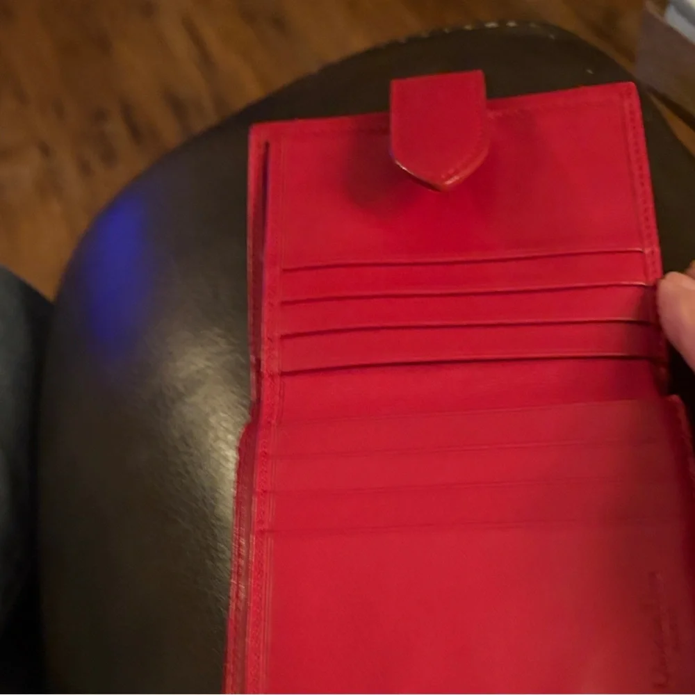 Dior Bright Red Wallet